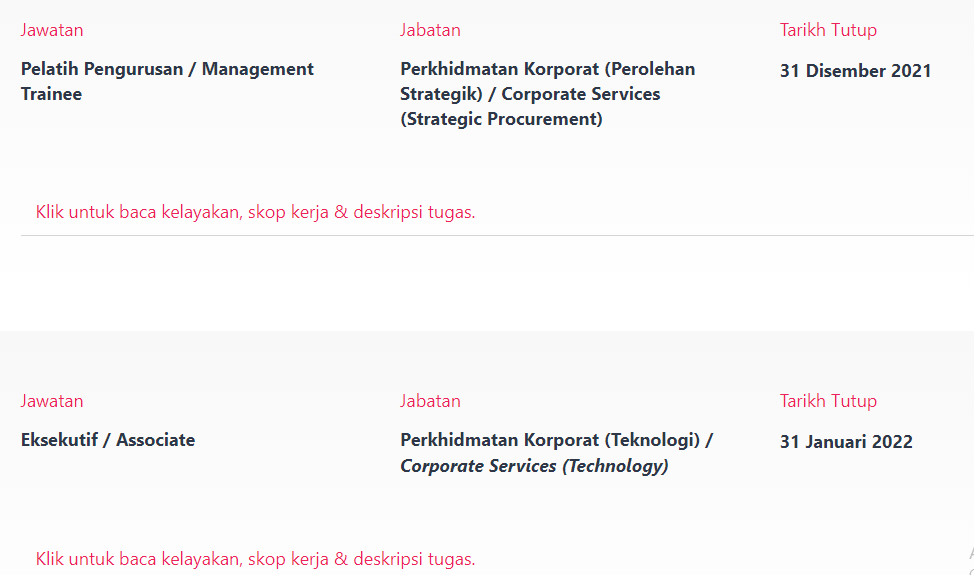Kerja Kosong di Yayasan Peneraju