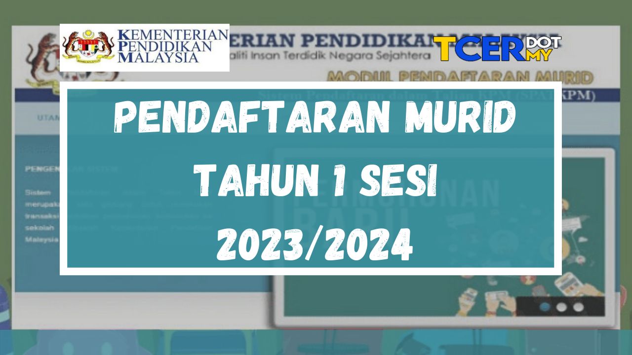 1 permohonan 2023 darjah Pendaftaran Murid