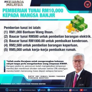 PEMBELIAN BARANGAN KEPERLUAN BANJIR