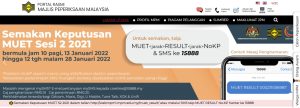 keputusan ujian muet