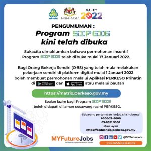 SIP GIG PERKESO 2022