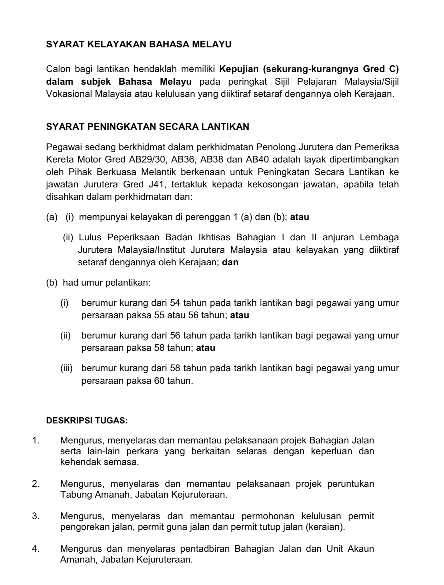 Kerja Kosong Di Maljis Bandaraya Petaling Jaya