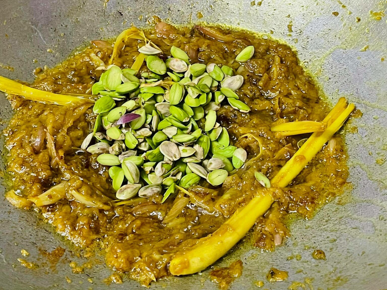 Resepi Ikan Bilis Petai Tempoyak