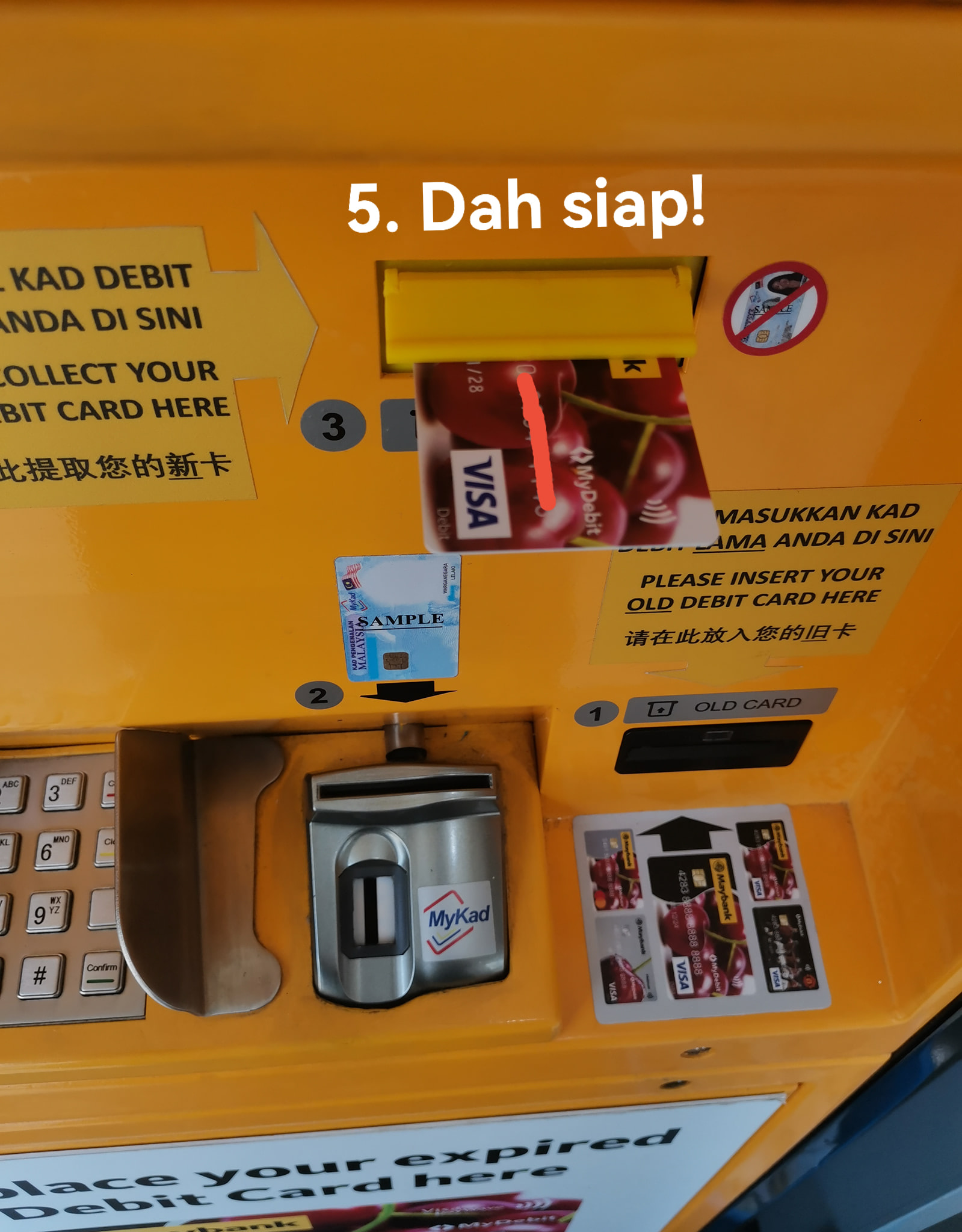 2 Cara Mudah Tukar Kad Maybank Secara Online Dan Di Kiosk 7