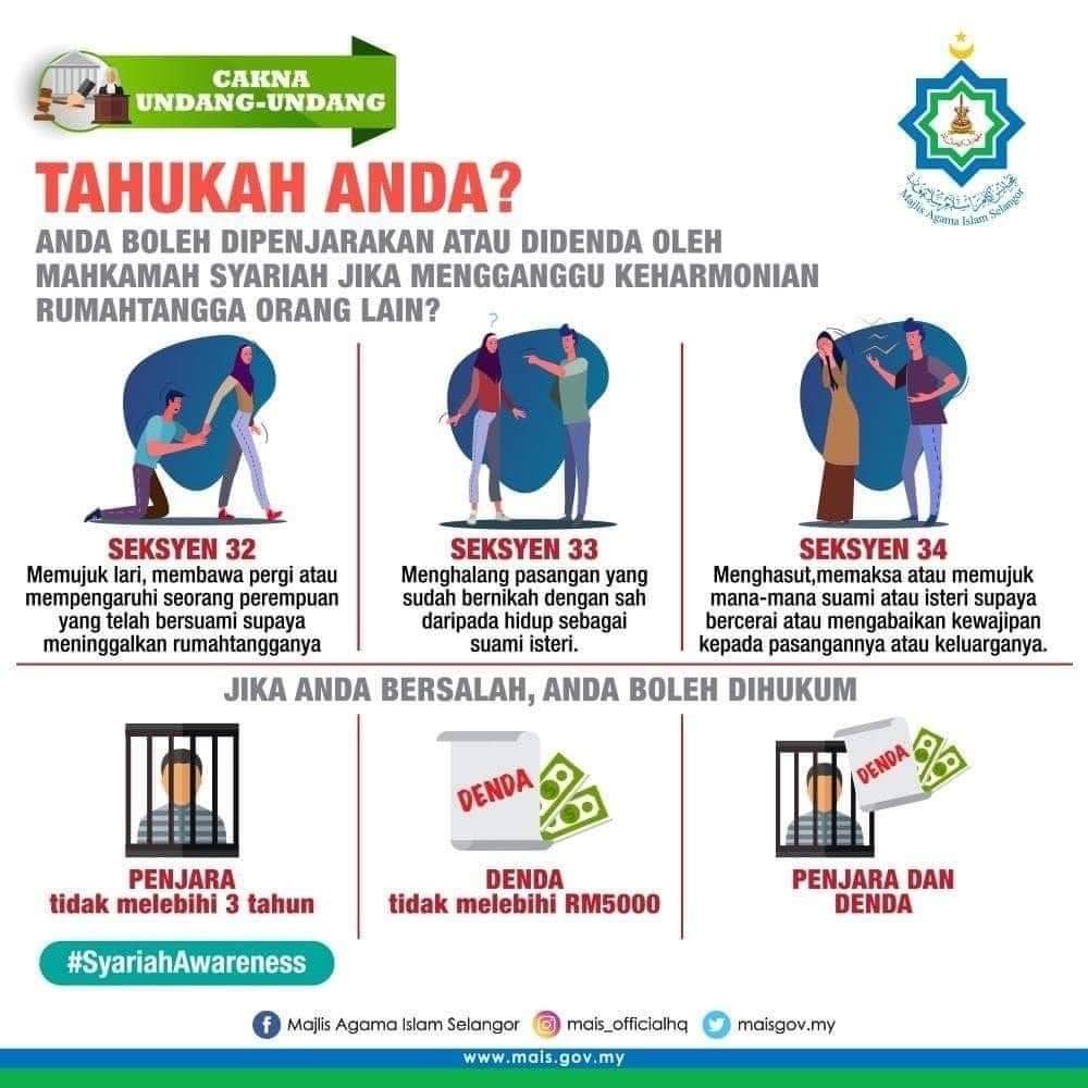 Gangguan Orang Ketiga: Cara Buat Aduan 'Perosak' Rumahtangga (2023) 3 gangguan orang ketiga