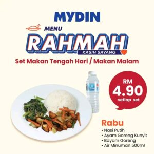 Menu Rahmah RM5 2023 Paling Basic 12