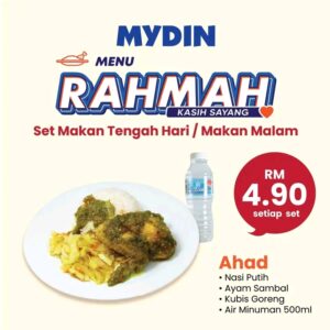 Menu Rahmah RM5 2023 Paling Basic 2 Menu Rahmah RM5 2023 Paling Basic 1