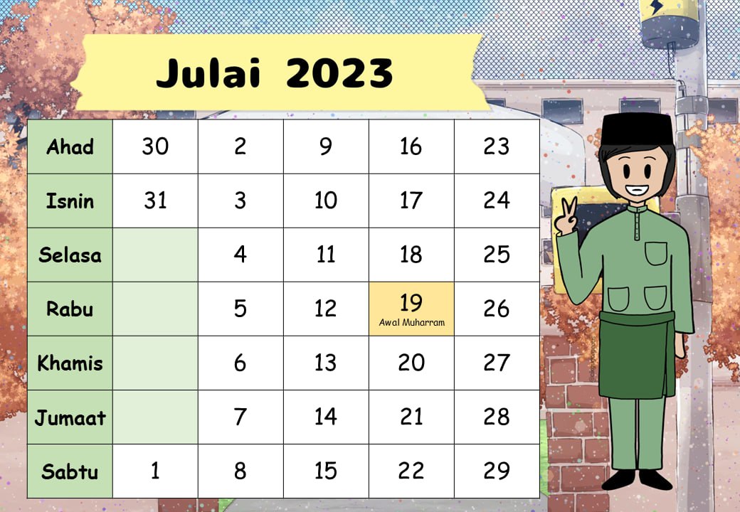 Kalendar Cikgu Tahun 2023 26