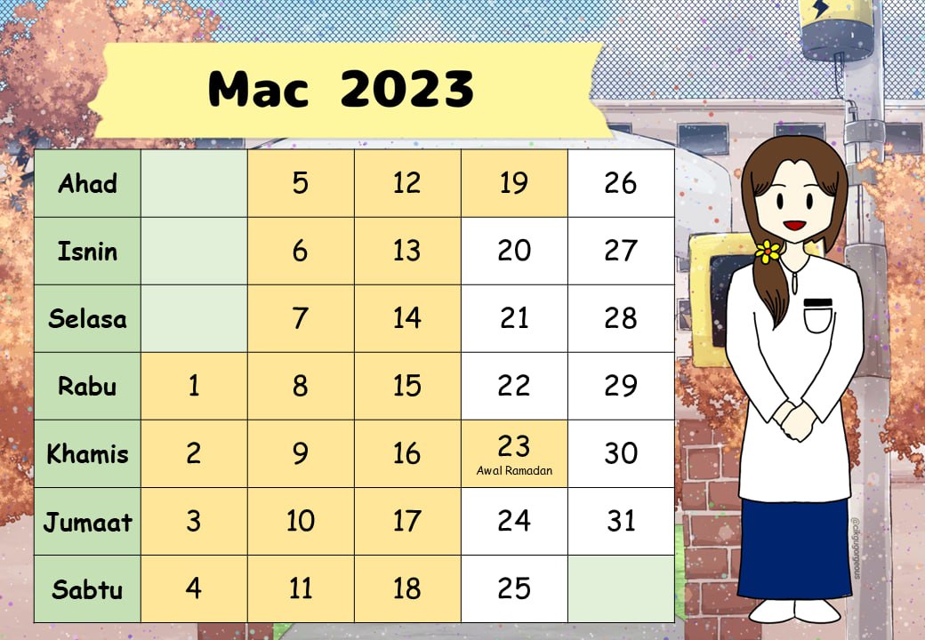 Kalendar Cikgu Tahun 2023 1