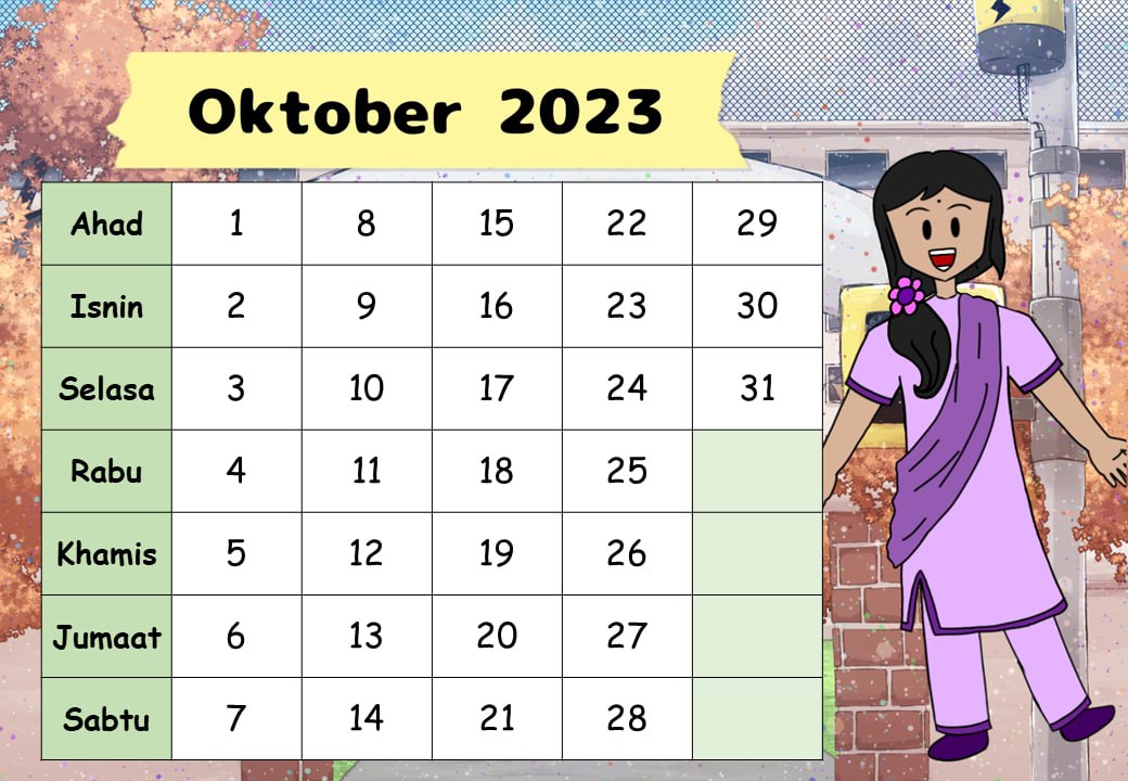 Kalendar Cikgu Tahun 2023 29