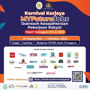 Karnival Kerjaya MYFutureJobs Negeri Terengganu Siri 2 2023