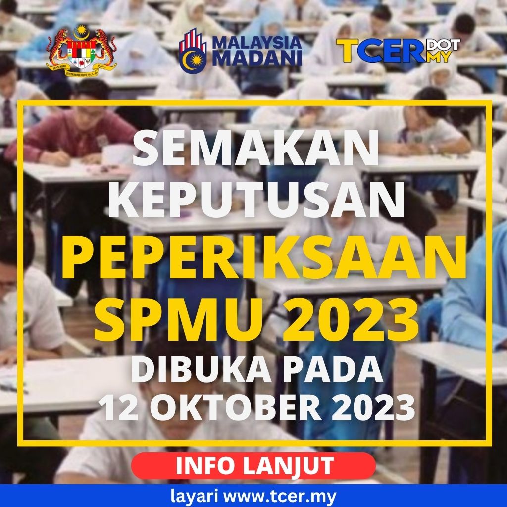 Semakan Keputusan Peperiksaan SPMU 2023 TCER.MY