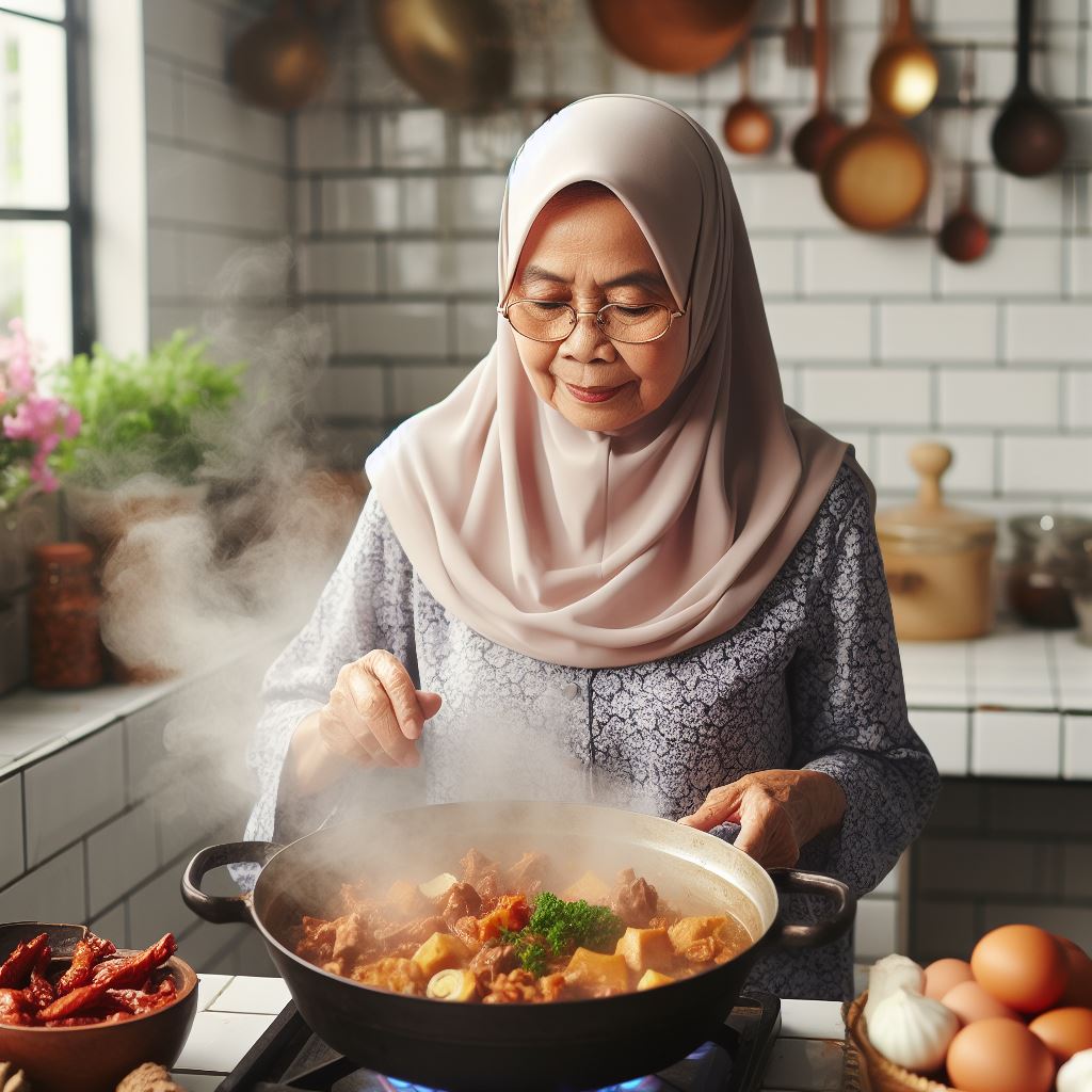 Ikan Basung Masak Kacang Hitam