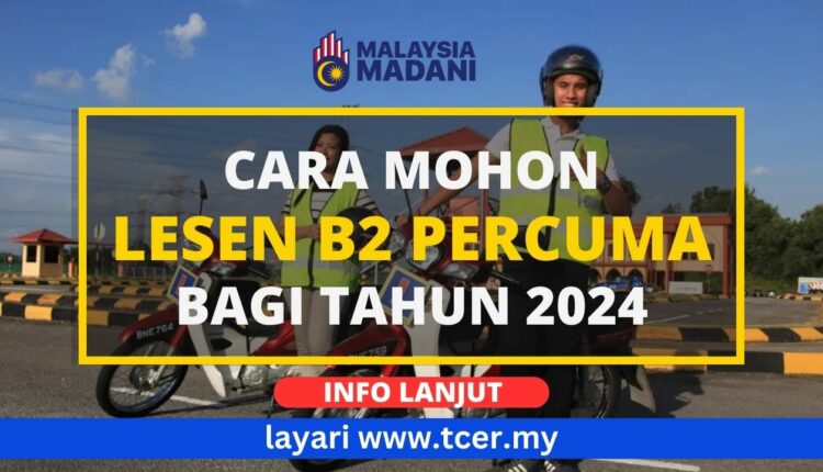 Permohonan Lesen Percuma 2024