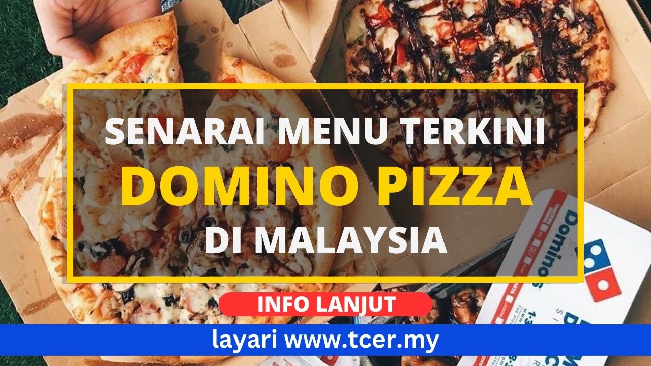Domino Pizza Menu