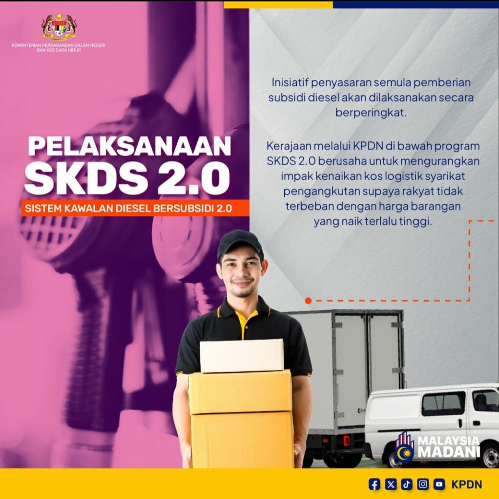 SKDS 2.0: Permohonan Sistem Kawalan Diesel Bersubsidi Fasa 2 1