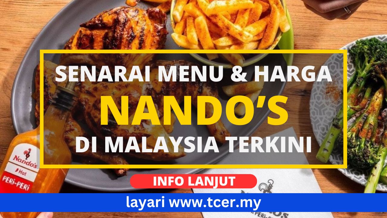 Nando's Menu Malaysia