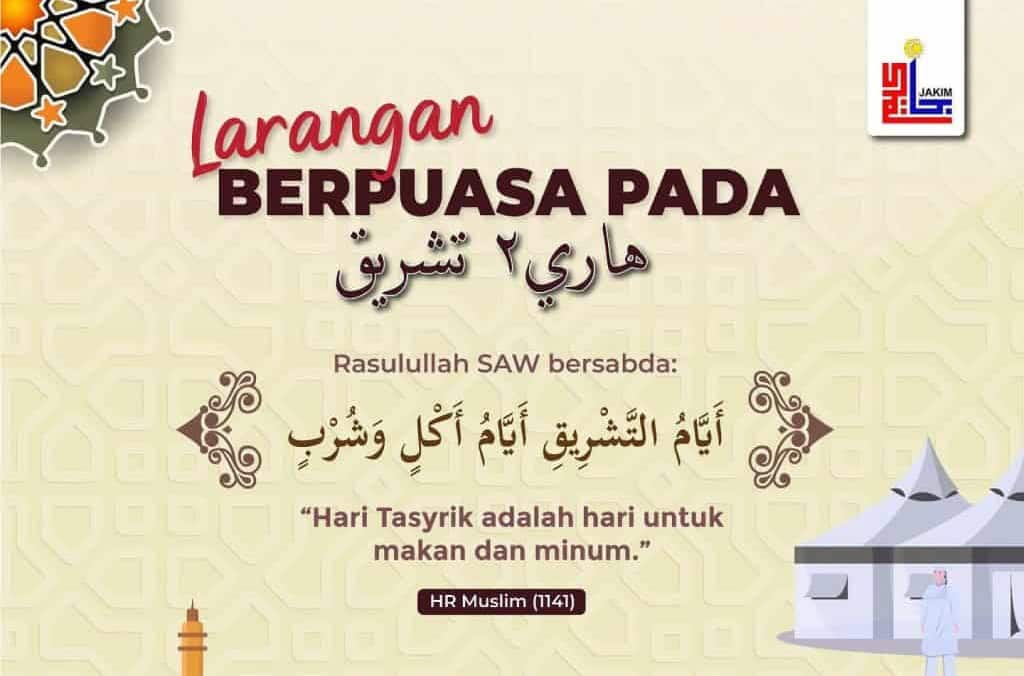 Apa Itu Hari Tasyrik? Mengapakah 3 Hari Tersebut Dilarang Berpuasa