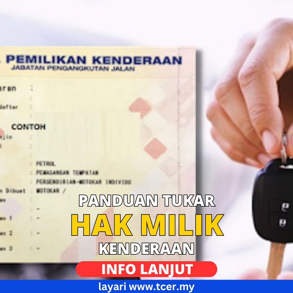 Panduan Tukar Nama Kereta Guna Sistem Pengesahan Biometrik - TCER.MY