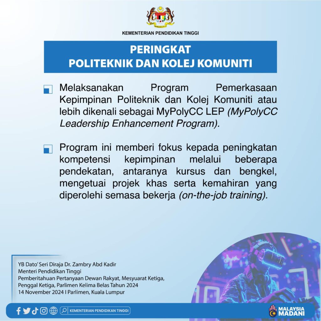 Pembentukan Kepimpinan Di IPT, UA, Politeknik & Kolej Komuniti 2