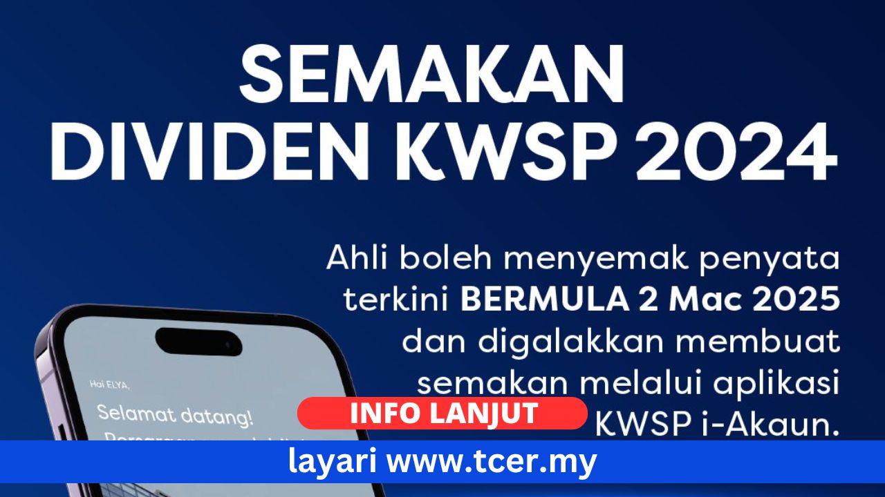 Kadar Dividen KWSP 2024