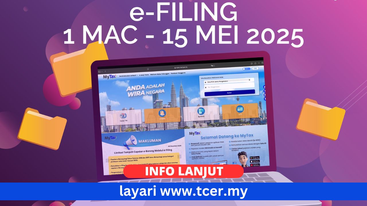 Tarikh Akhir e-Filing 2025