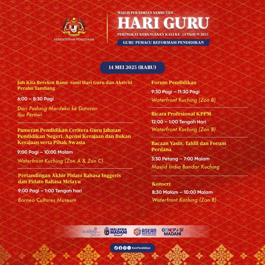 Tema Hari Guru 2025 & Sambutan Peringkat Kebangsaan Ke-54 1