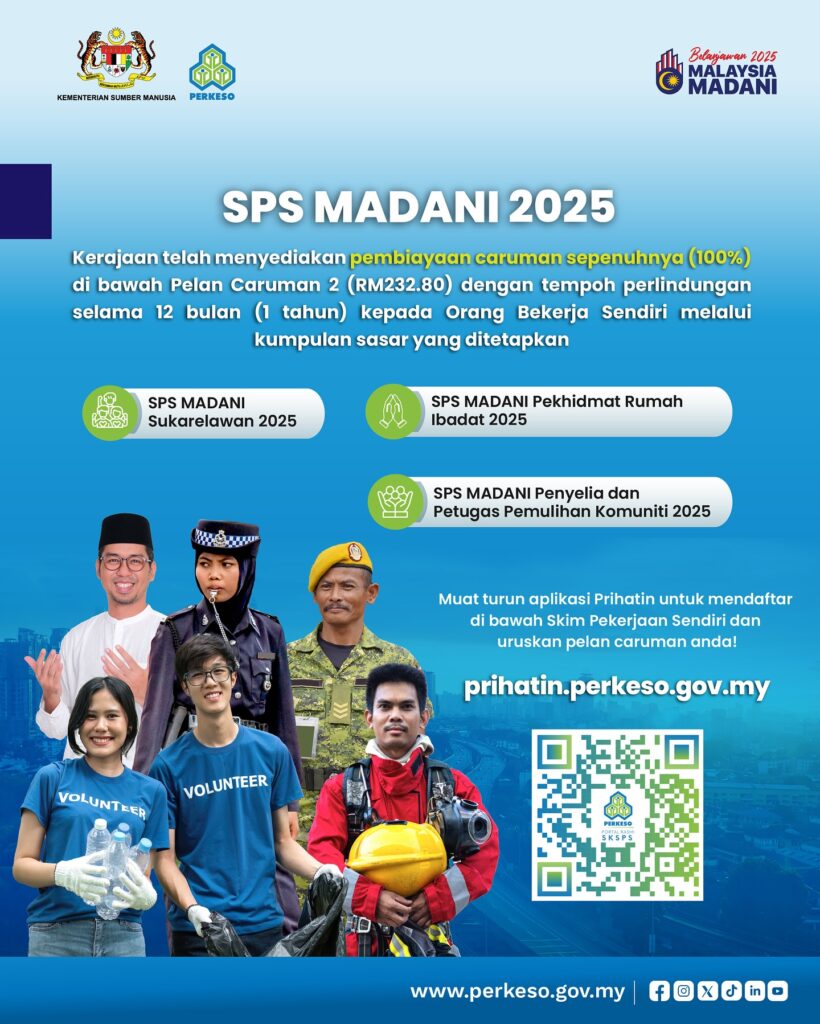 SPS Madani 2025: Inisiatif Bantuan Kerajaan 100% Kepada OBS Terpilih 1 SPS Madani 2025: Inisiatif Bantuan Kerajaan 100% Kepada OBS Terpilih 1