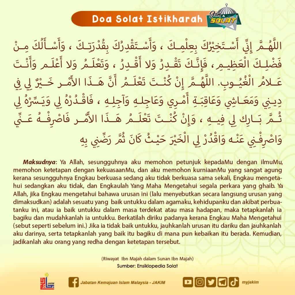 Panduan Istikharah: Doa Memohon Pilihan Terbaik 2