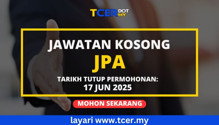 Jawatan Kosong JPA 2025