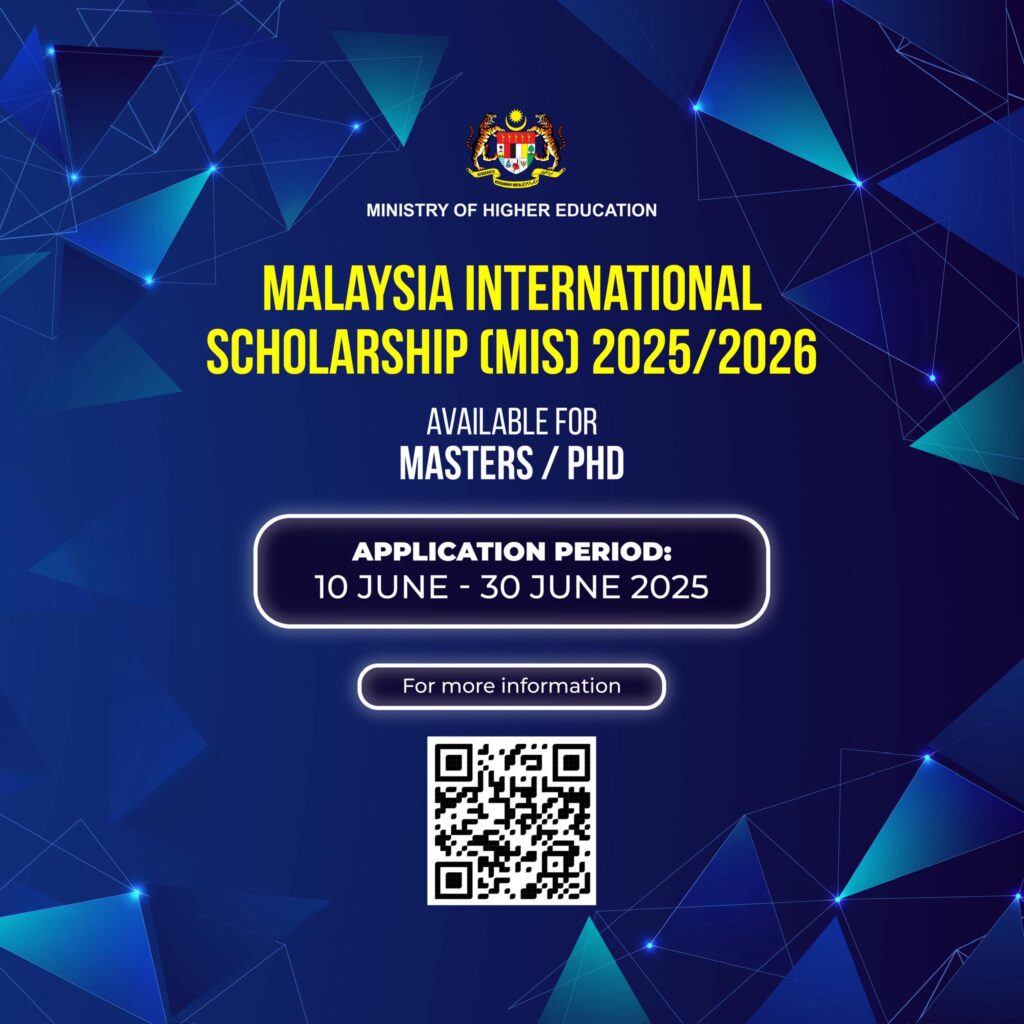 Biasiswa Malaysia International Scholarship (MIS) Tahun 2025 1