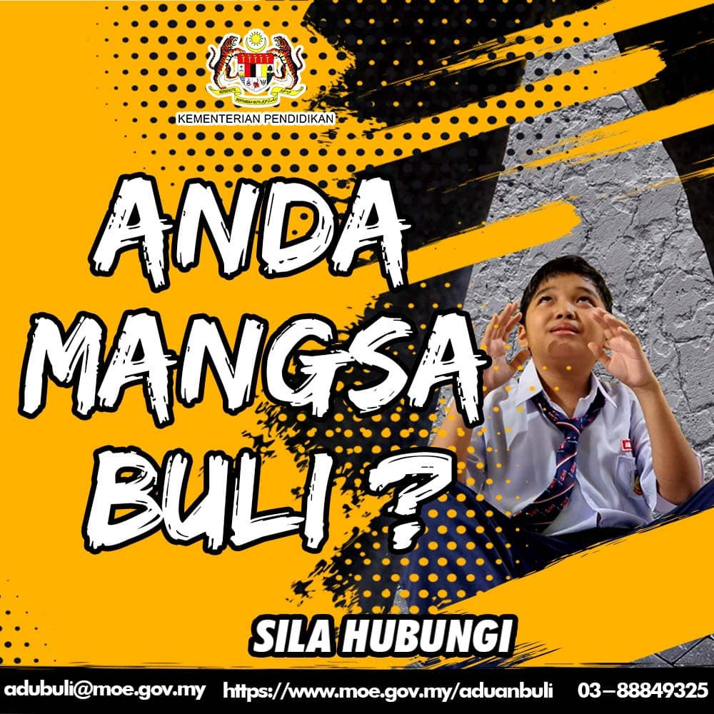 Hentikan Buli! Apa Itu Buli? Ini 4 Jenis Buli & Akta Buli yang Kita Perlu Tahu! 2 Hentikan Buli! Apa Itu Buli? Ini 4 Jenis Buli & Akta Buli yang Kita Perlu Tahu! 2