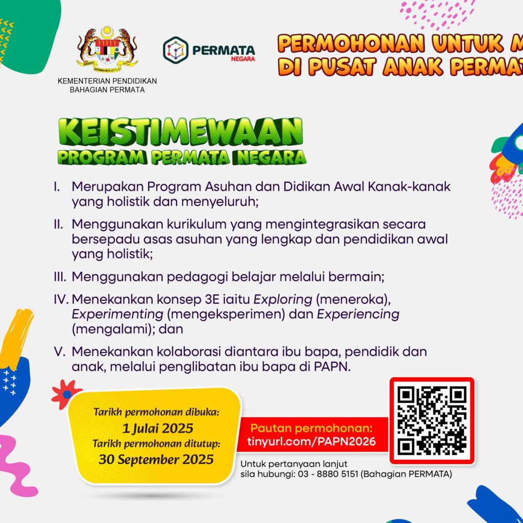 Permohonan Menyertai Program PERMATA Negara Sesi 2026 2