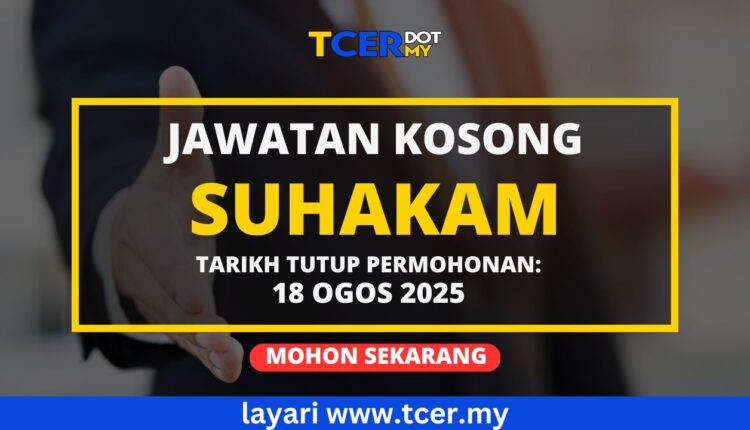 Jawatan Kosong SUHAKAM 2025