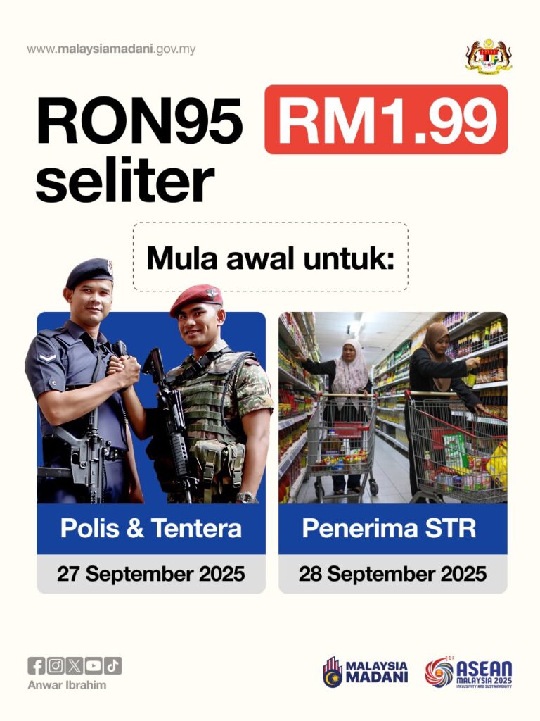 BUDI95: Penyasaran Subsidi RON95 Dengan Harga RM1.99 Seliter 2 BUDI95: Penyasaran Subsidi RON95 Dengan Harga RM1.99 Seliter 2