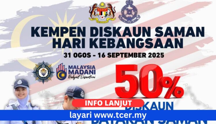 Diskaun Saman PDRM 2025