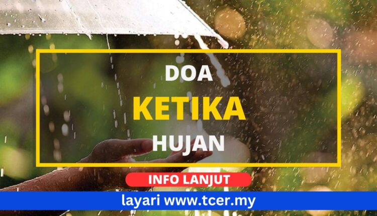 Doa Ketika Hujan