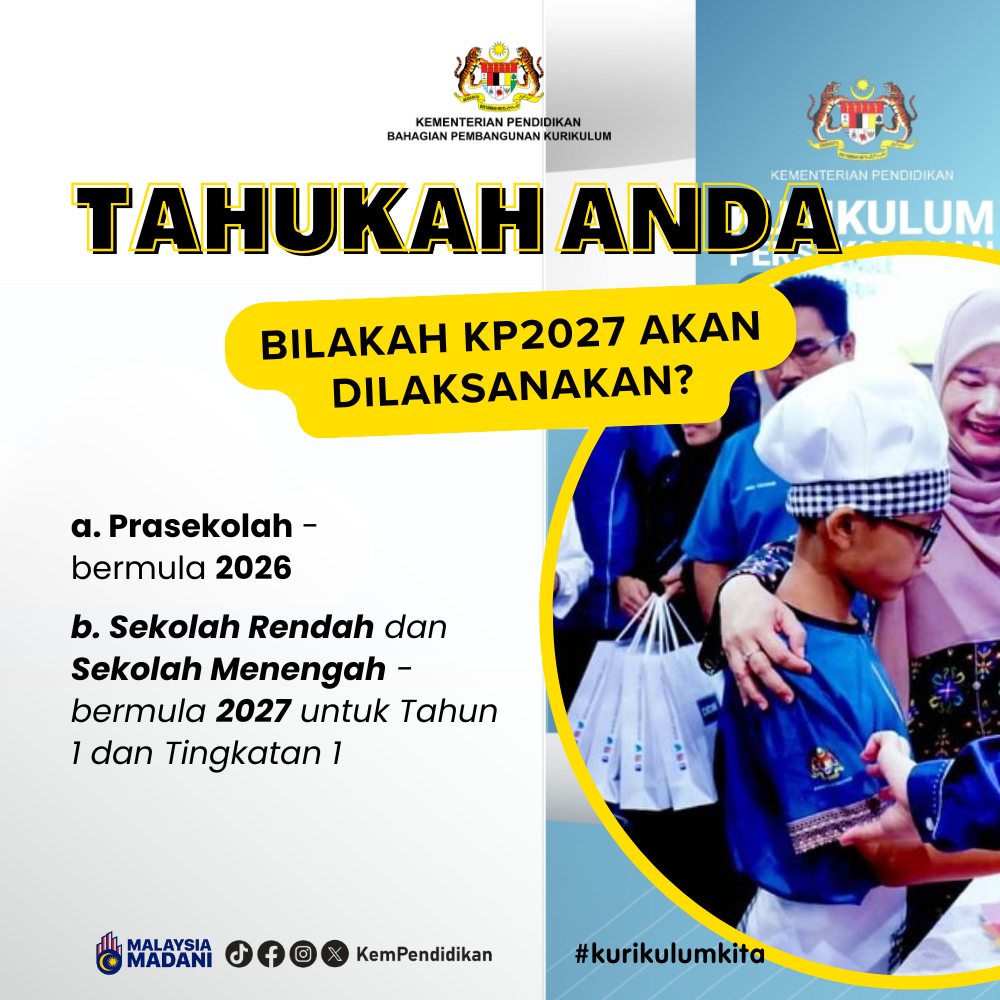 Pelaksanaan Kurikulum Persekolahan 2027 2