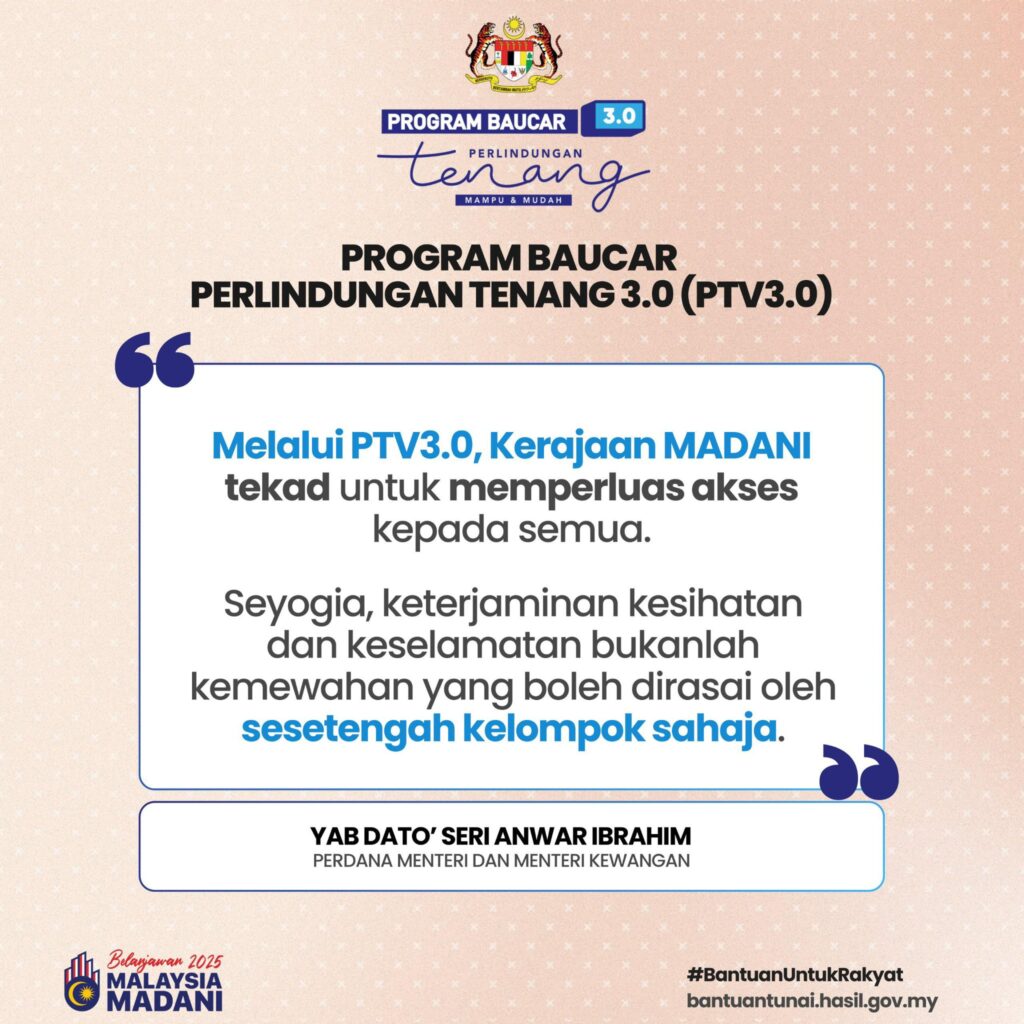Program Baucar Perlindungan Tenang 3.0 2