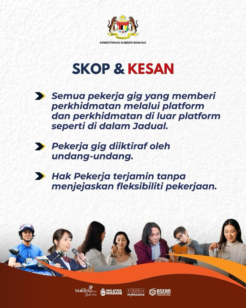 Pelaksanaan RUU Pekerja GIG 2025 Dikuatkuasakan Di Malaysia 3 Pelaksanaan RUU Pekerja GIG 2025 Dikuatkuasakan Di Malaysia 3